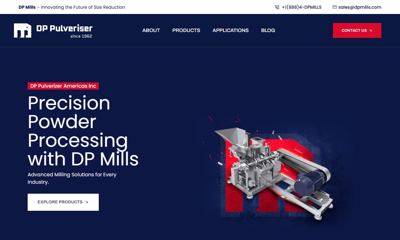 DP Pulverizers Americas Inc.